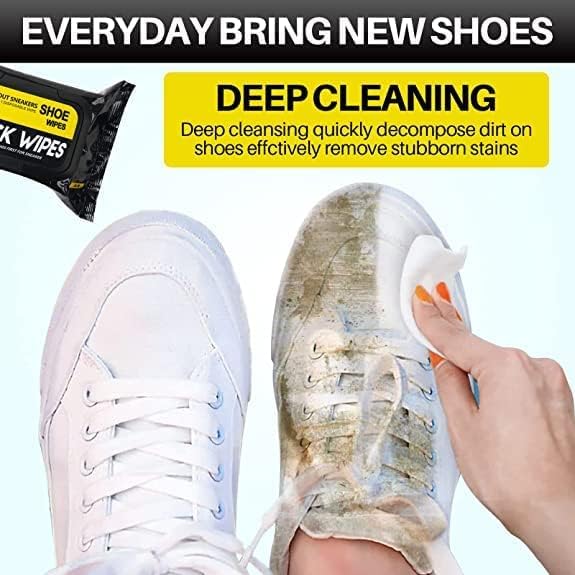 Instant OG formulated Sneaker & shoe wipes- 1 pack contains 80 nos.