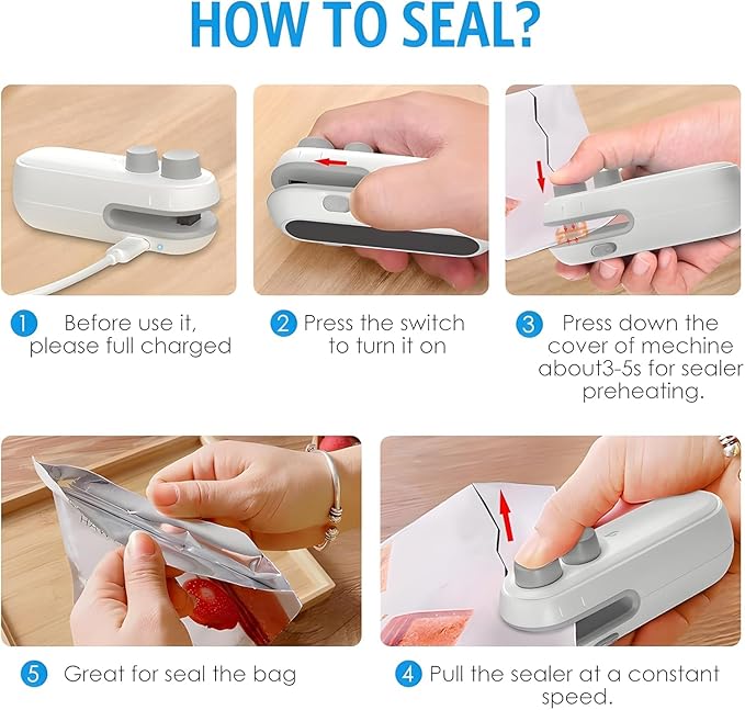ClipHeat™ Mini USB Sealer & Cutter