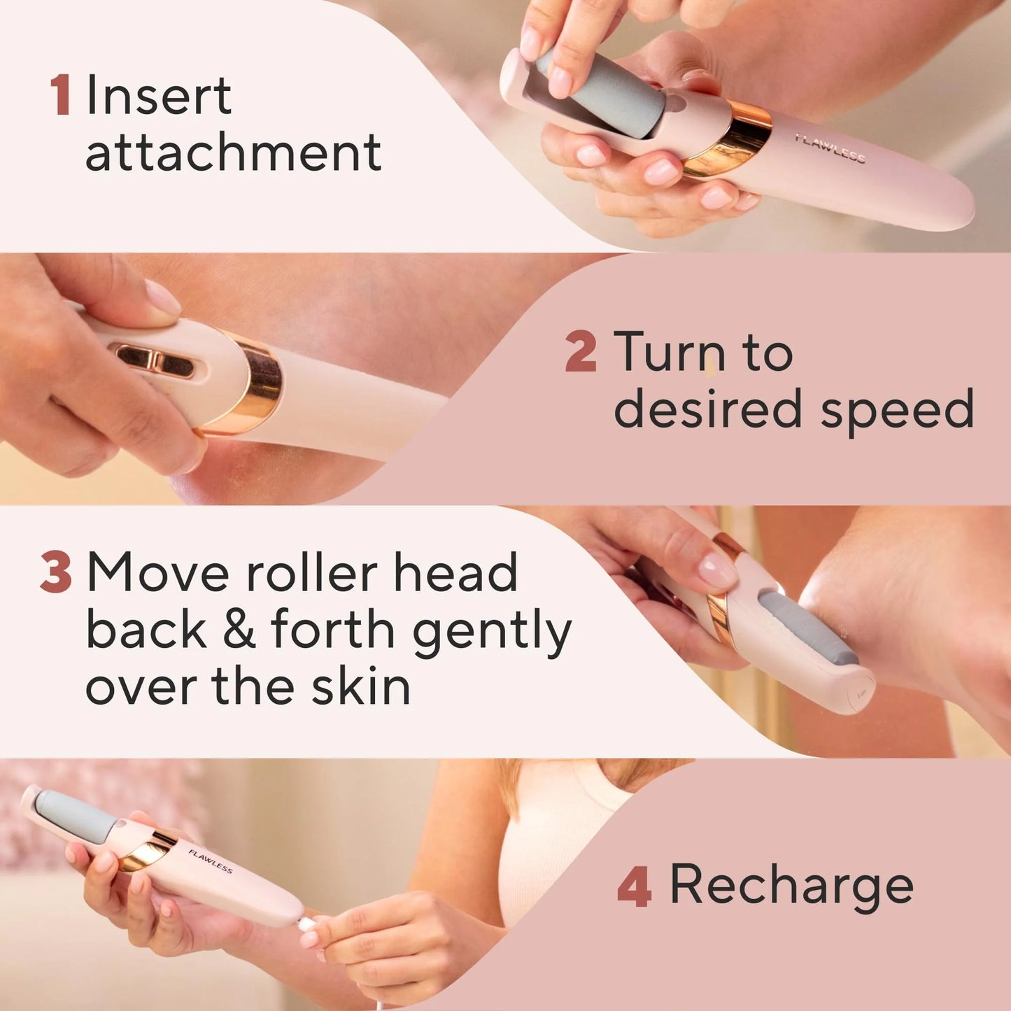 Cartkin Cordless Pedicure Pro – Callus & Dead Skin Remover