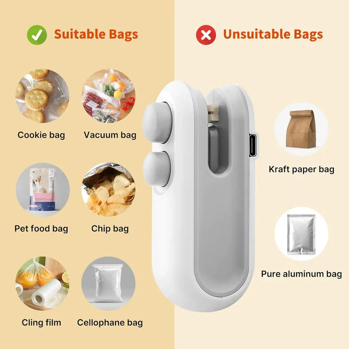 ClipHeat™ Mini USB Sealer & Cutter
