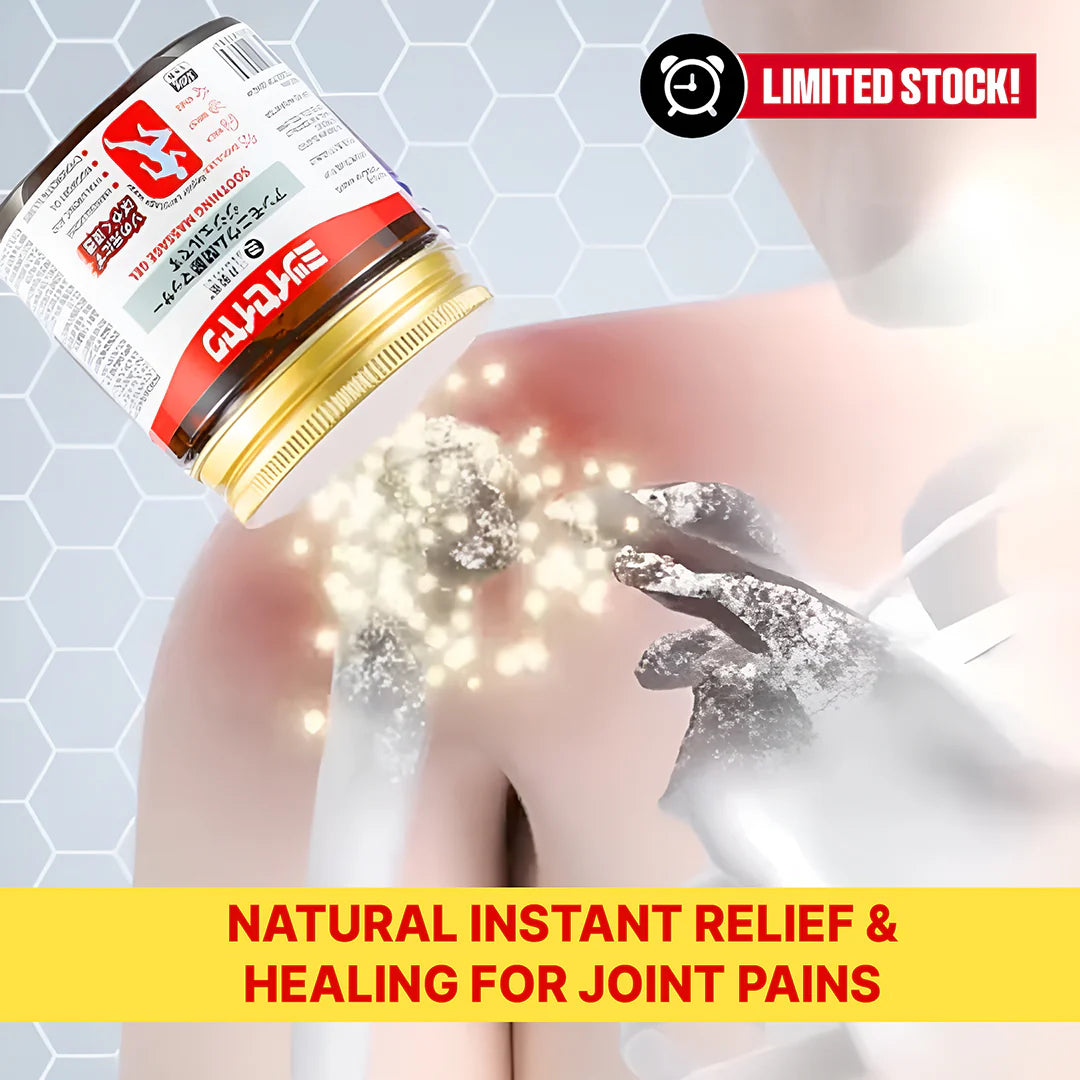 Instant Pain Relief Massage Gel - Japanese Technology - Now n India