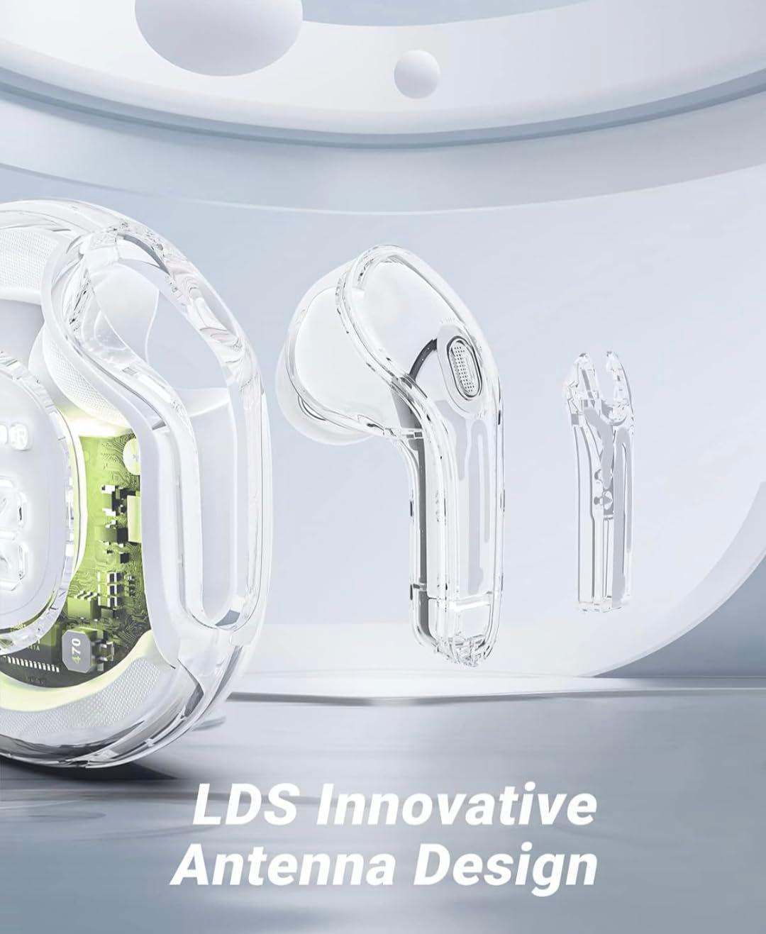 Ultrapods Pro 2 Wireless Earbuds – Bluetooth 5.3, LED Power Display