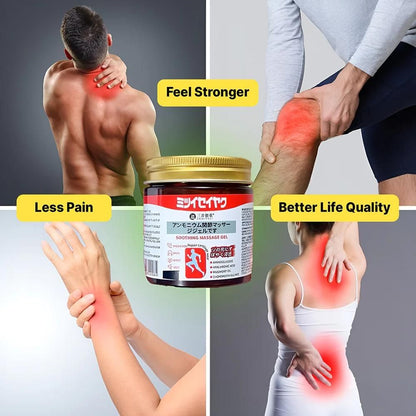 Instant Pain Relief Massage Gel - Japanese Technology - Now n India