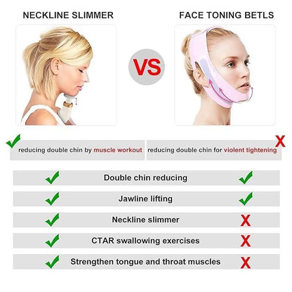SculptEase Portable Double Chin Slimmer & Massager – Define Your Jawline