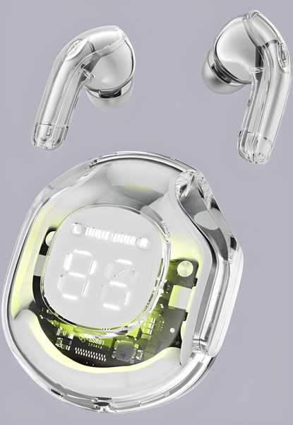 Ultrapods Pro 2 Wireless Earbuds – Bluetooth 5.3, LED Power Display