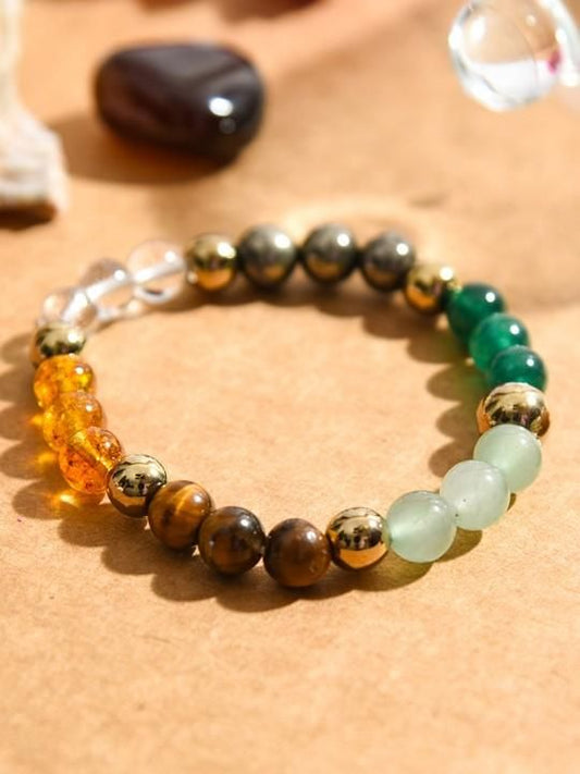 Dhan Yog Elasticated Bracelet – A Symbol of Prosperity and Balance