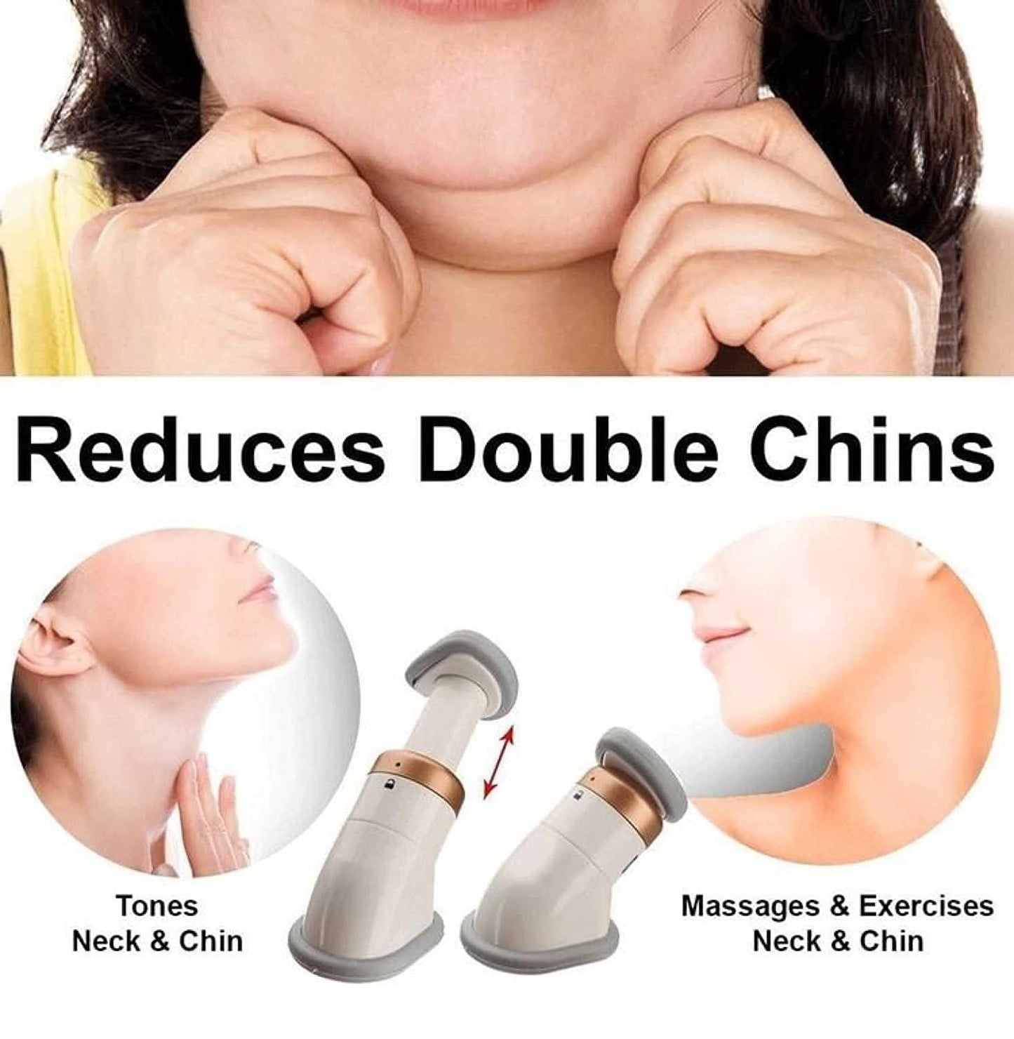 SculptEase Portable Double Chin Slimmer & Massager – Define Your Jawline