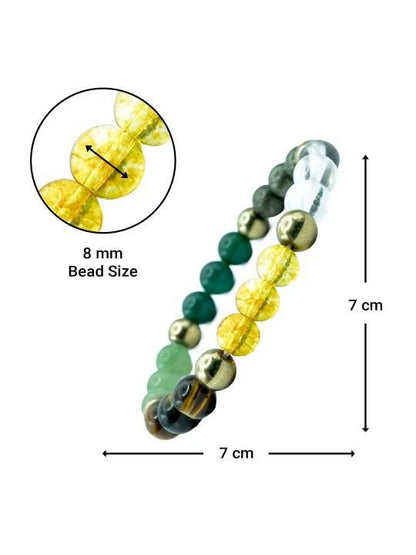 Dhan Yog Elasticated Bracelet – A Symbol of Prosperity and Balance